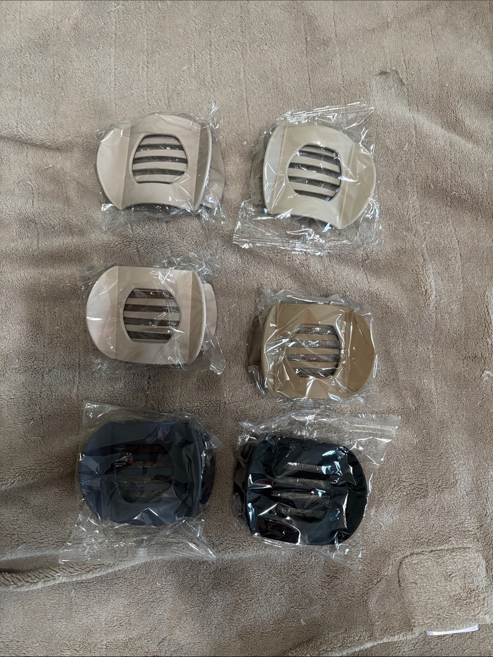 6 Pack Duckbill Hair Clips